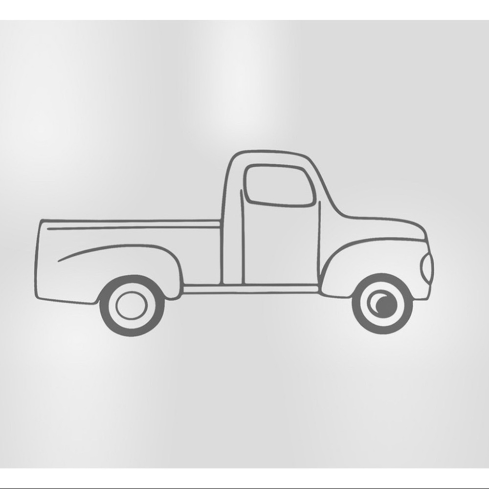 BUYBUY BABY ~ Uptown Traffic Truck Wall Decal